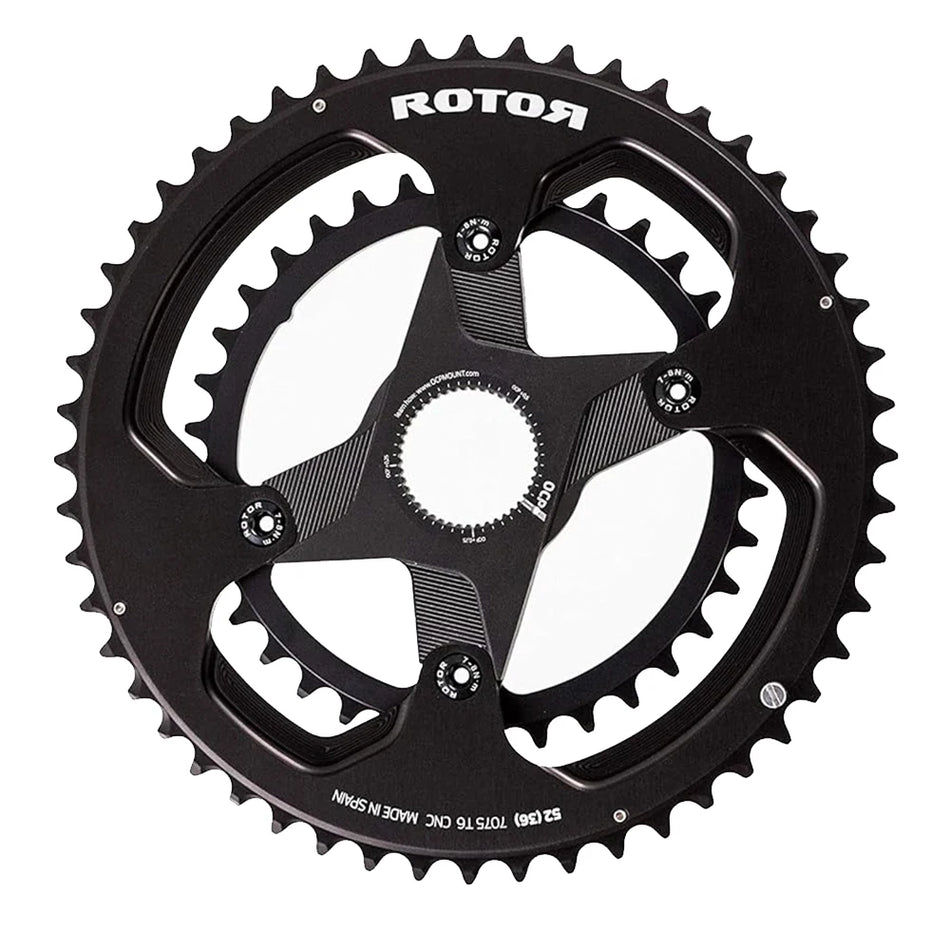 3D Crank BCD Straight Mounted Double Link Elliptical Rotor &ndash; Titanium Alloy Durability