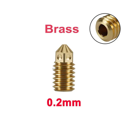 Upgrade Nozzle For Anycubic Kobra 3 Max 0.4mm 0.6mm 0.8mm Brass-0.2