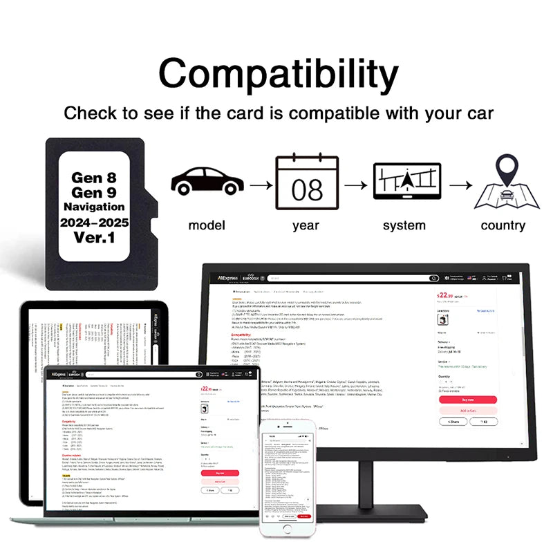 Latest Europe Maps GPS TF Card for Lexus &ndash; Anti Fog Sticker