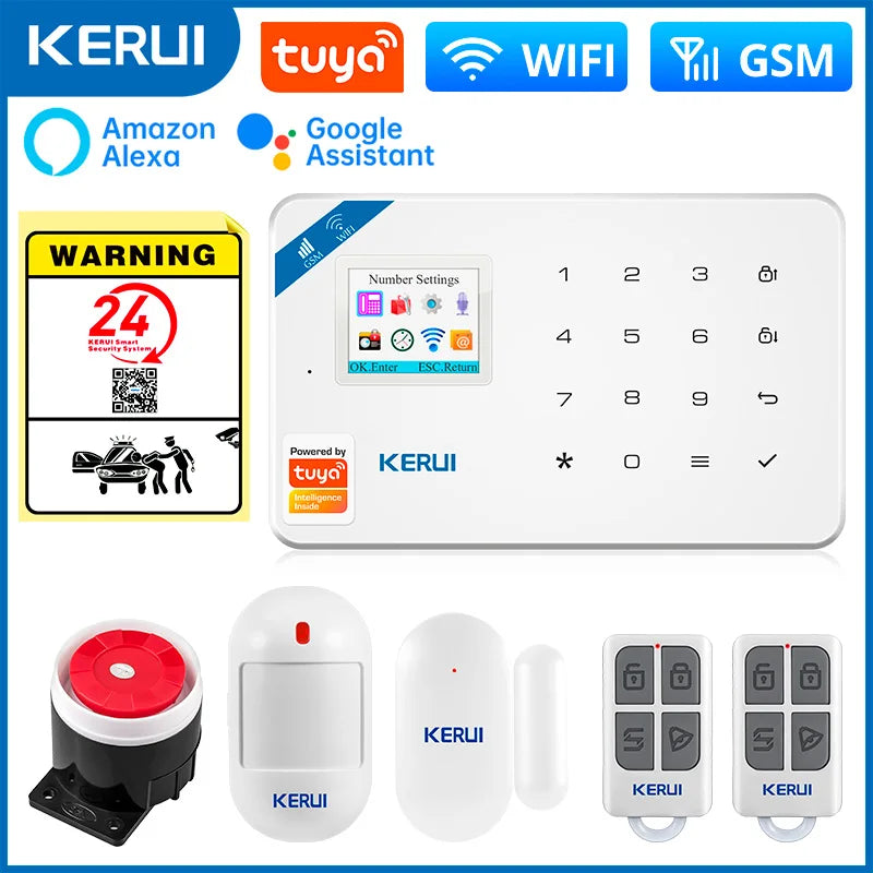 KERUI W181 Smart Security System Alarm System KIT 1 / US Plug