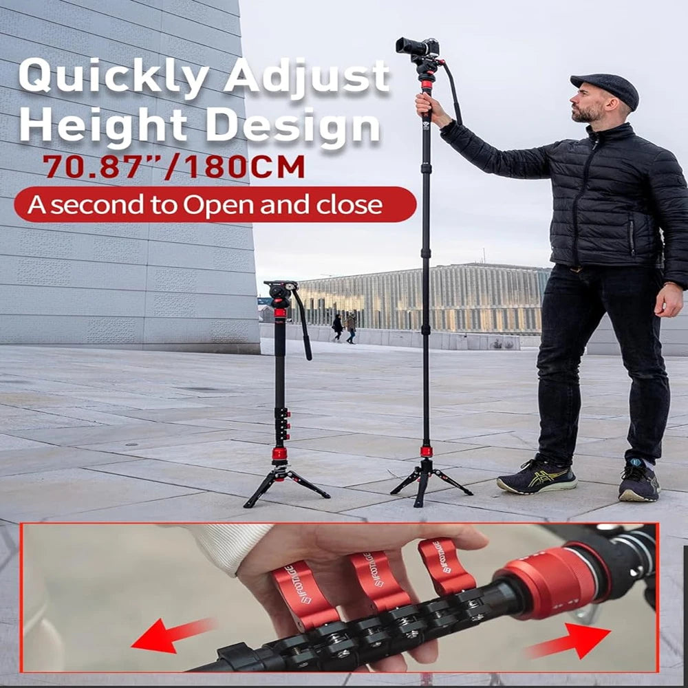 IFootage Cobra 3 Strike Monopod C180F-P &ndash; Spirit Level