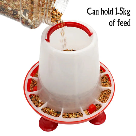 Poultry Feeder Automatic Drinker Bucket &ndash; 3L Capacity