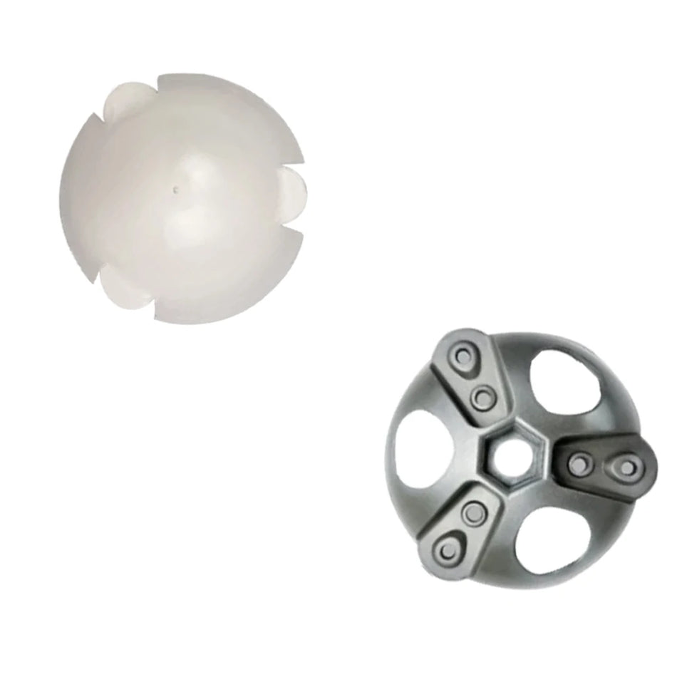 FLTXNY Větrná turbína náboj a nylonová kapuce pro DIY generátor