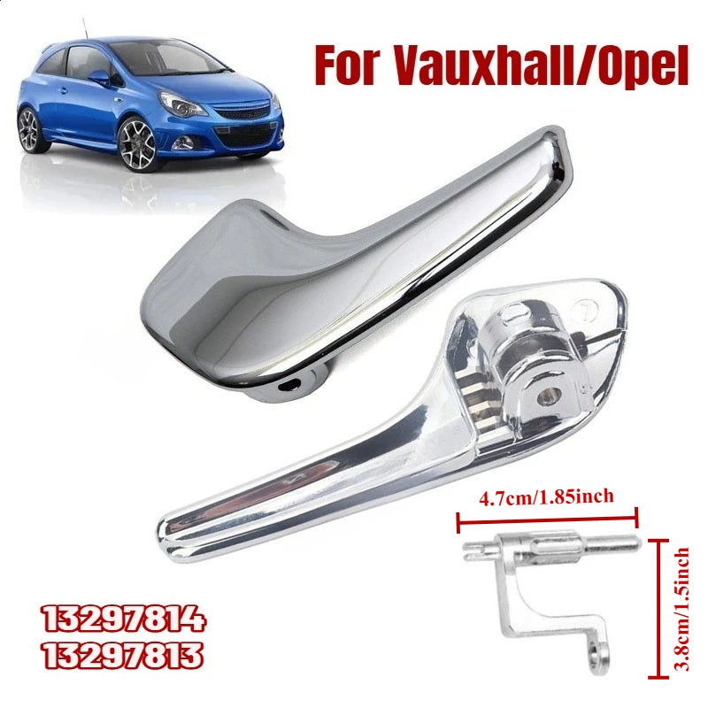 Left Right Interior Door Handle For Vauxhall Opel Corsa Mk3