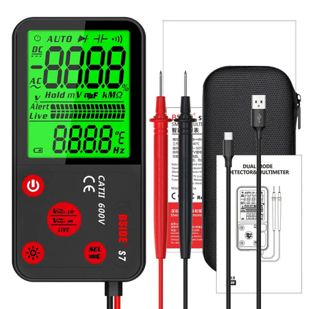 Kaemeasu Digital Multimeter 9999 Counts Smart Series Volts S7 with bag