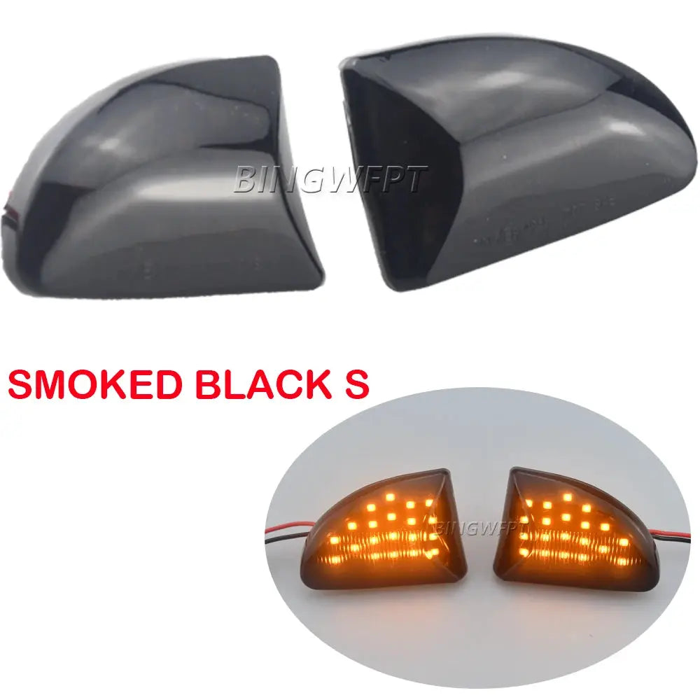 Dynamic Car Blinker Side Mirror Marker Turn Signal Lights Lamp Accessories For Smart Fortwo 451 MK1 MKII 2007-2015 by InterCyprus Trading Ltd
