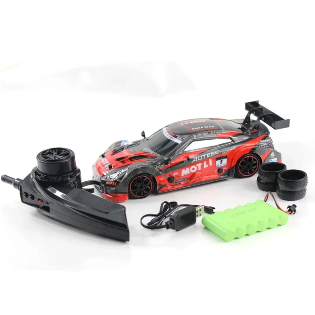 GTR 2.4G 4WD Drift Racing Car - Remote Control Off-Road Vehicle for Kids