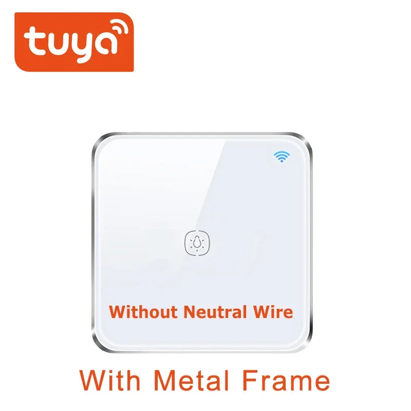 Tuya ZigBee Switch Without Neutral Wire &ndash; Touch Sticker ZigBee 1Gang EU 1