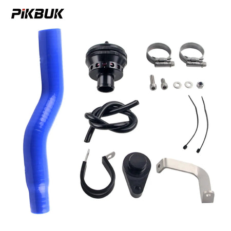 PIKBUK Turbo Blow Off Dump Valve For Suzuki Swift Sport 1.4 And Vitara 1.4 BoosterJet Bule Black Red Hose by InterCyprus Trading Ltd