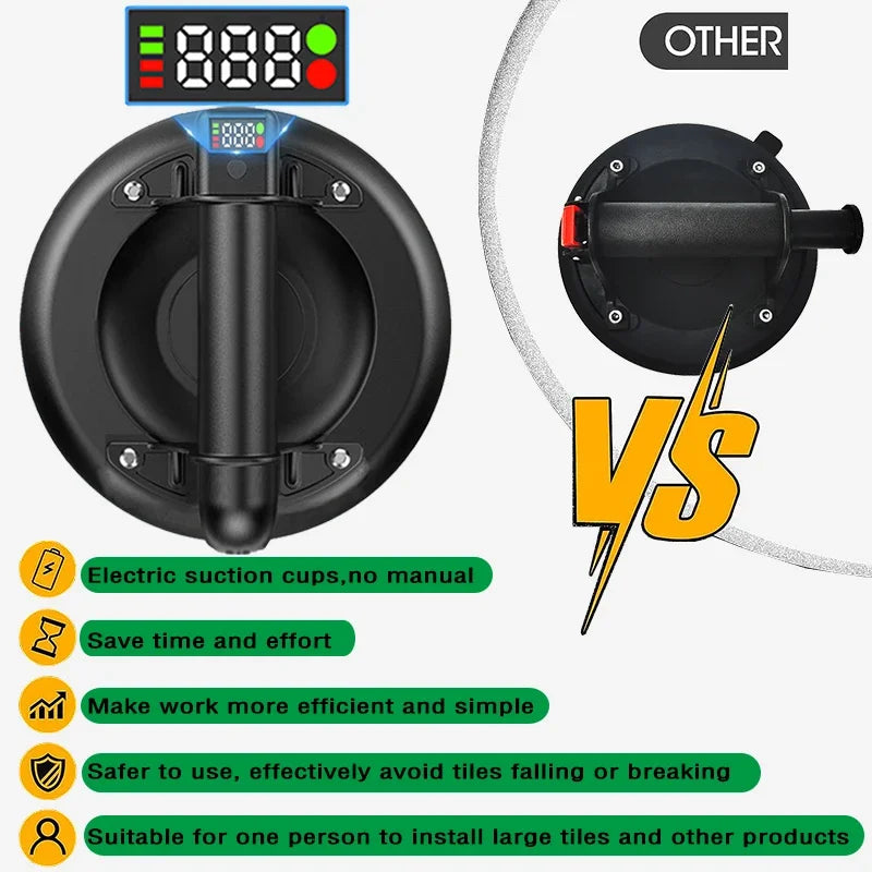 8 Inch Electric Vacuum Suction Cup Lifter &ndash; 250Kg Capacity