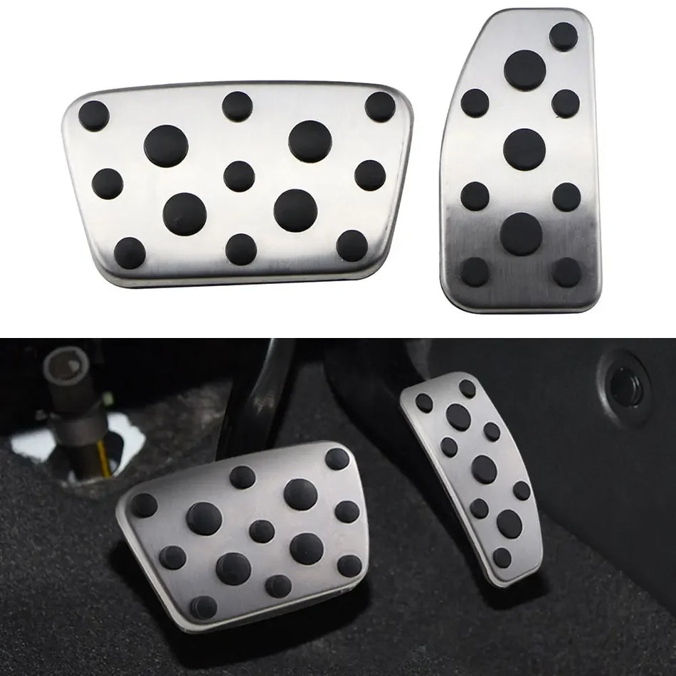 Капаци за педали за Toyota Land Cruiser 200 LC200 и Lexus LX570 Неръждаема стомана и гума
