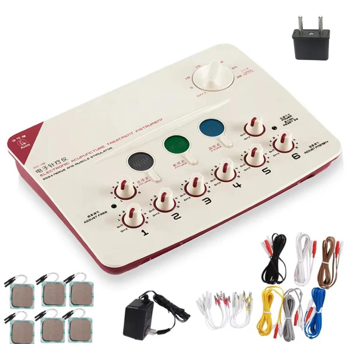 Electroacupuncture EMS Instrument - Multi Mode Therapy EU Plug