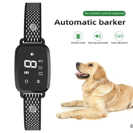 HD Digital Display Anti Bark Dog Collar &ndash; No Remote Control