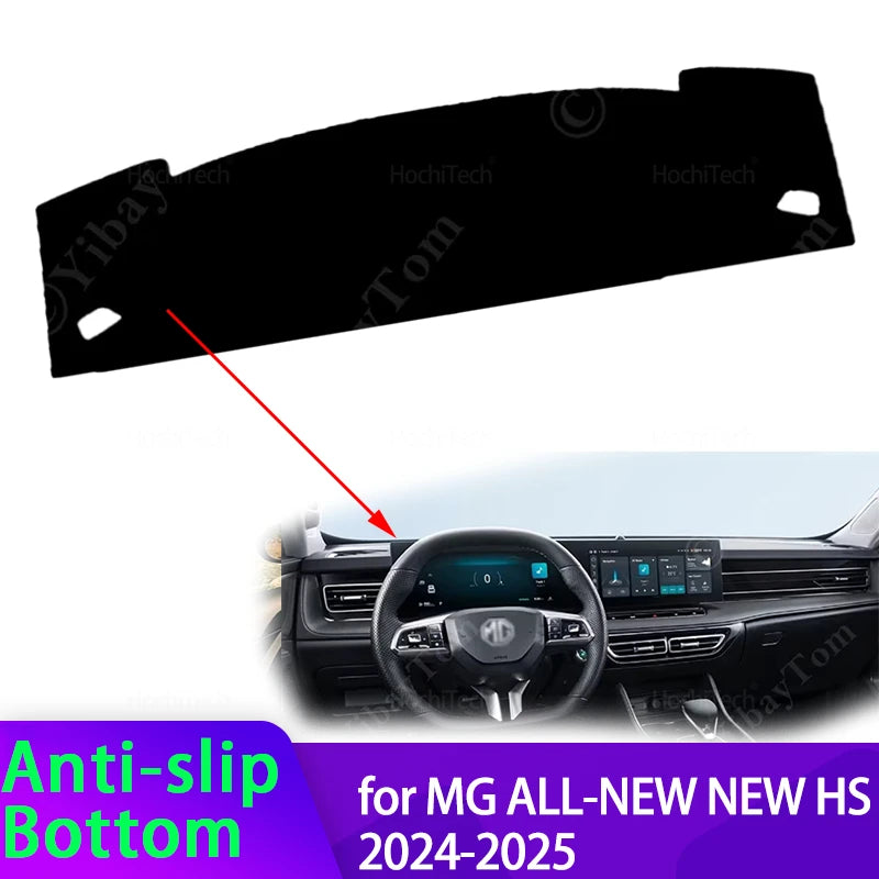 Cubierta de Tablero Antideslizante con Protección Anti-UV para MG HS 2024 2025 LHD