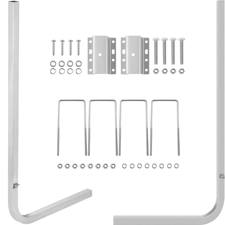 46-Inch Aluminijasti Priklopnik za Čolne Vodila-Na Odporen na Rjo