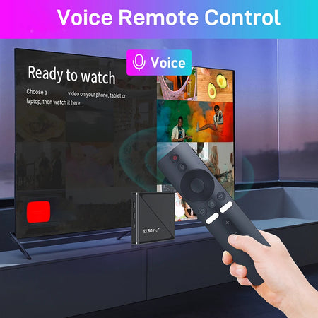 TX60 Pro Android TV Box &ndash; WiFi6 For Smooth Streaming