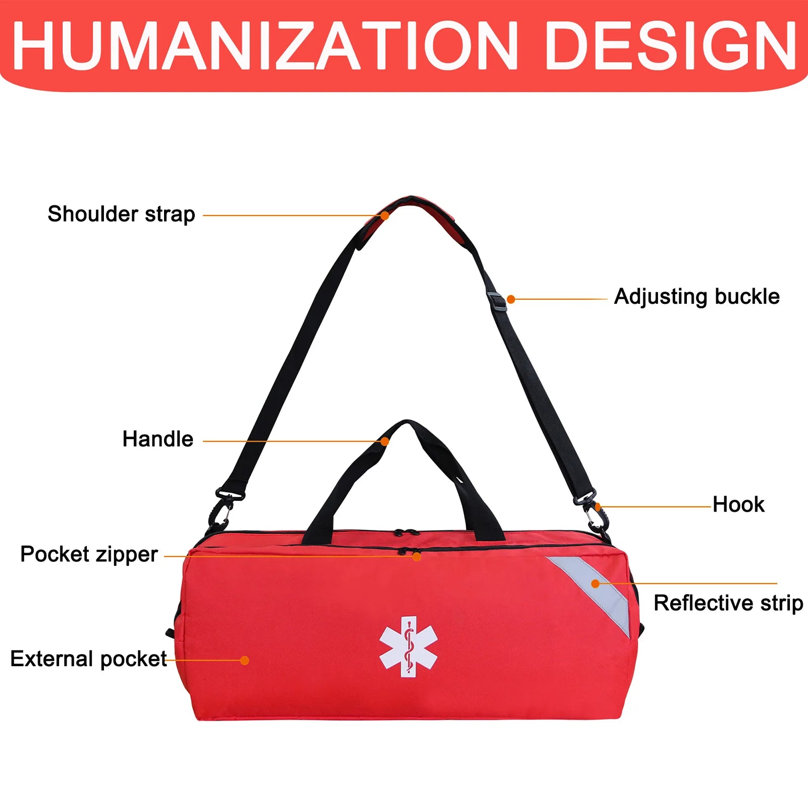 First Responder Trauma Bag &ndash; Rugged Oxford Construction