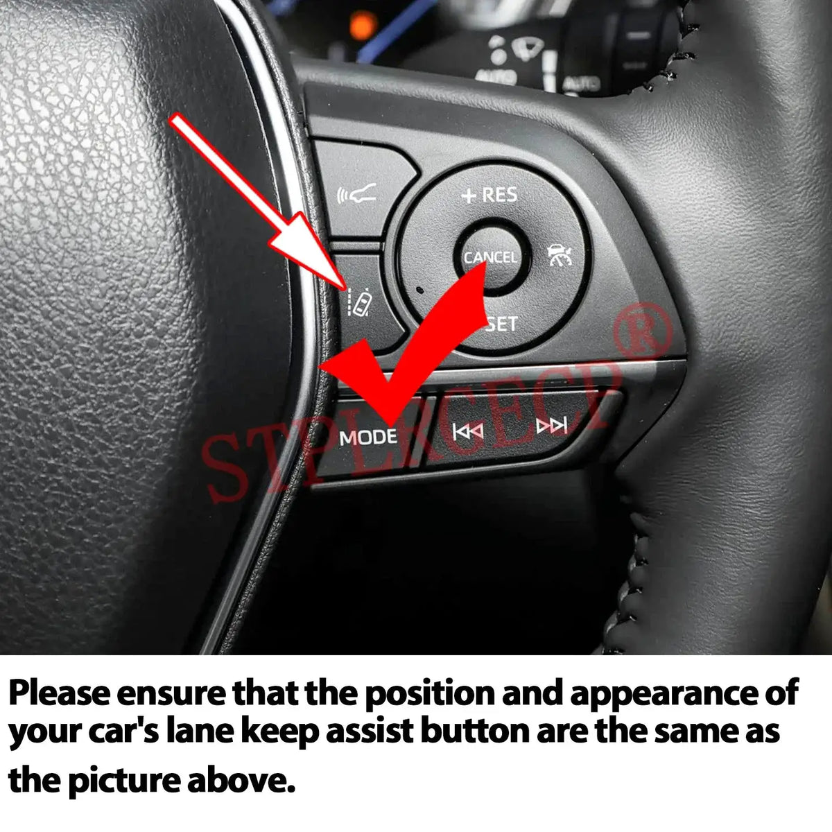 Car Lane Keeping Assist Automatic Shut Off Device for Toyota Venza LE XU80 2021-2024 LTA LDA Function Default Off Cable by InterCyprus Trading Ltd