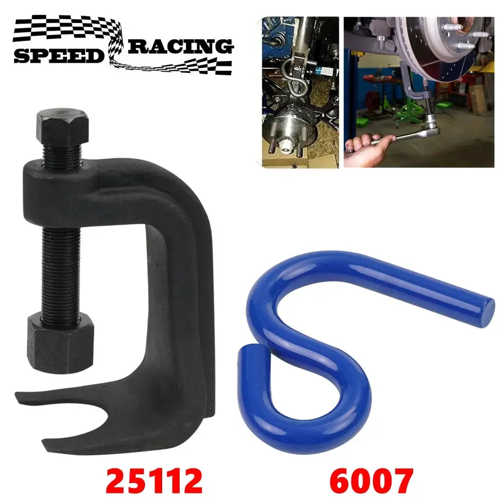 6007 Lower Control Arm Prying Tool & 25112 Ball Joint Separator Suspension Specialty Bushing Tool Kit for Cars Trucks SUVs by InterCyprus Trading Ltd
