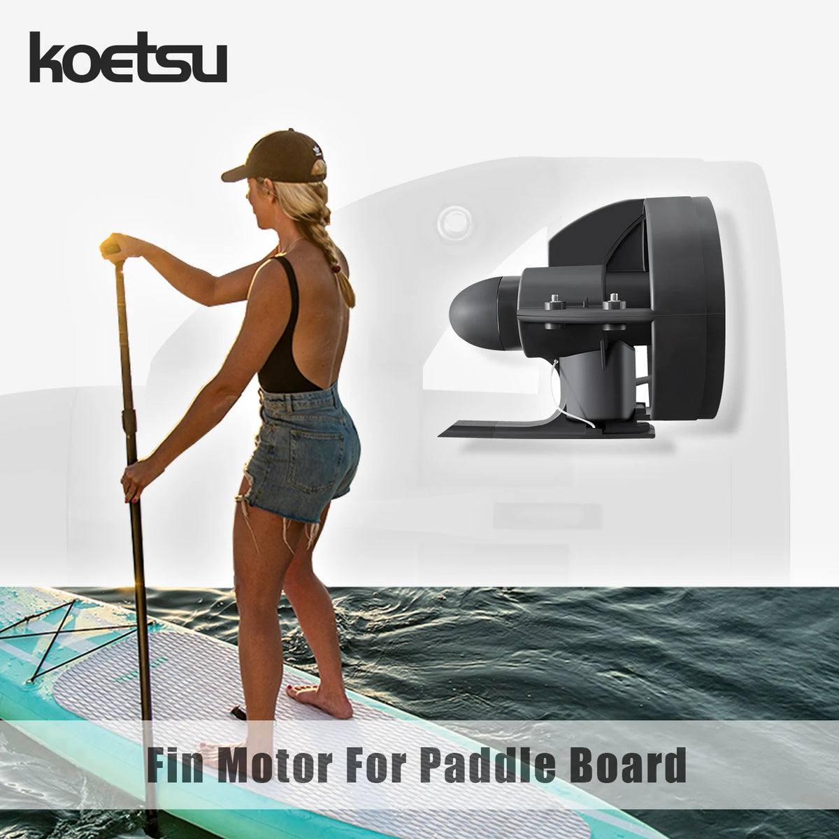KOETSU Paddle Board Propeller &ndash; Ultra Lightweight Design