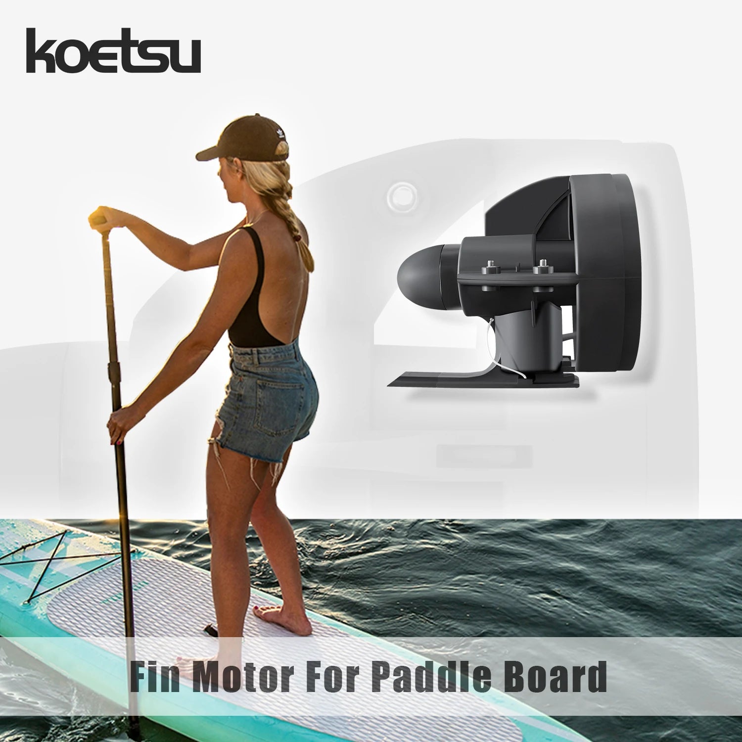 KOETSU Paddle Board Propeller &ndash; Ultra Lightweight Design