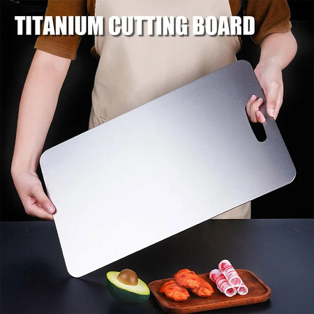 Double-Sided Titanium Chopping Board &ndash; Ultra Durable