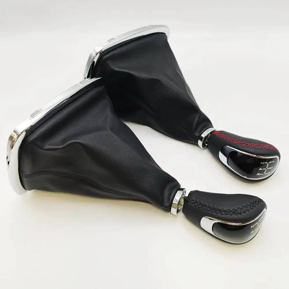 Manual Gear Shift Knob With PU Leather For Chery J3 M11 Cielo Arrizo 7 by InterCyprus Trading Ltd