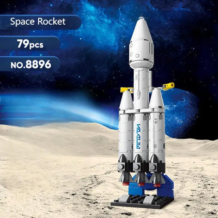 MOC Aerospaces Manned Rocket Center &ndash; Compatible with Lego 8896 79PCS NO BOX