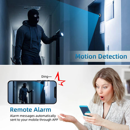 Camaroca 1080P Peephole Door Eye Camera &ndash; Motion Detection
