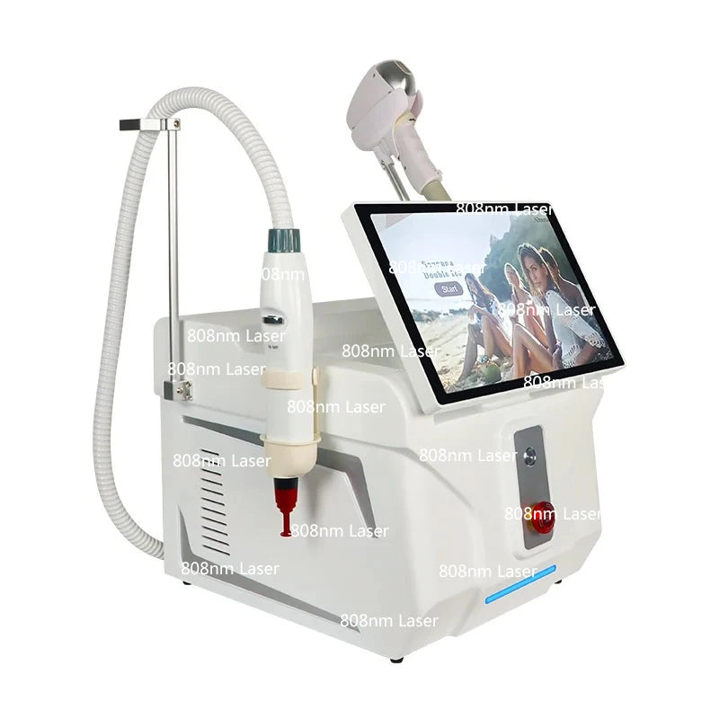 3500W 2 In 1 Pico Laser Diode Plaukų Šalinimas 755 808 1064