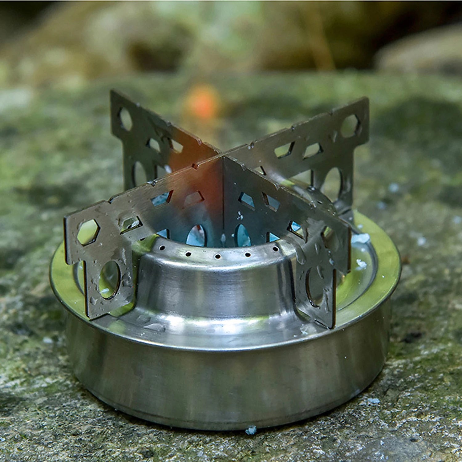 Lixada Mini Alcohol Stove With Cross Stand &ndash; Ultra Portable