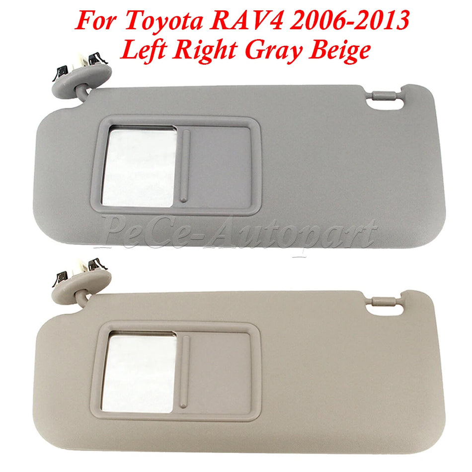Nadomestni senčnik za avtomobilski vizir za Toyota RAV4 2006-2013, sivo-bež