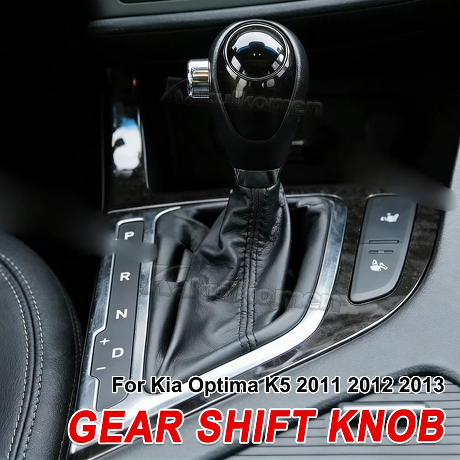 Mânere de schimbător de viteze cu husă din piele PU pentru Kia Optima K5 2011-2013