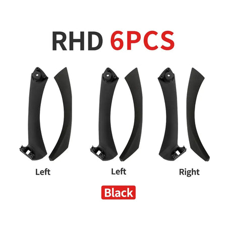 LHD RHD Beige Black Gray Interior Door Pull Handle Set Replacement For BMW 3 Series E90 E91 E92 316 318 320 325 328i 2004-2012 by InterCyprus Trading Ltd