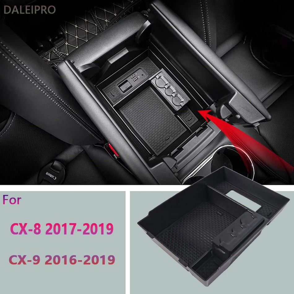 Úložný box na lakťovú opierku Mazda CX9 CX8 Stredová konzola