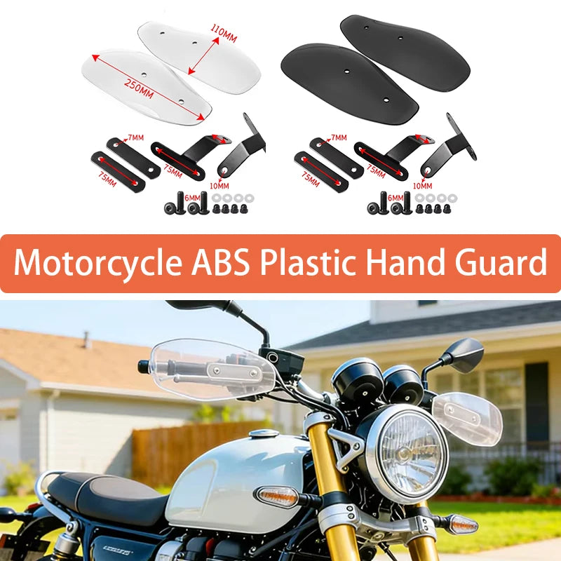 ABS защитници за ръце на мотоциклет за Honda Yamaha Suzuki