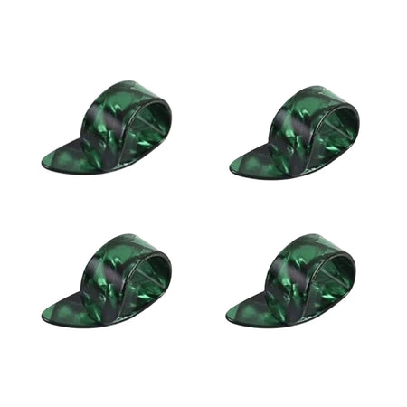 Miwayer 4Pcs Guitar Picks &ndash; Warm Tone and Enhanced Control green 4pcs