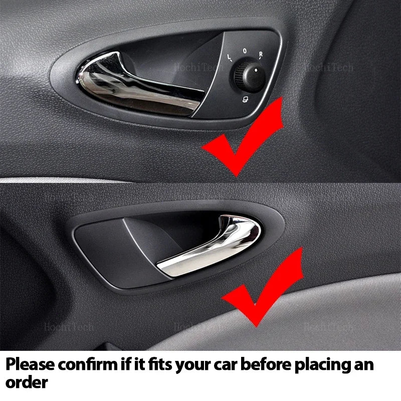 Reemplazo de manija de puerta interior de plástico para Seat Ibiza 6J