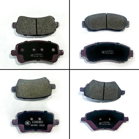 Auto Brake Systems Front Rear Brake Pads &ndash; Ceramic Formula