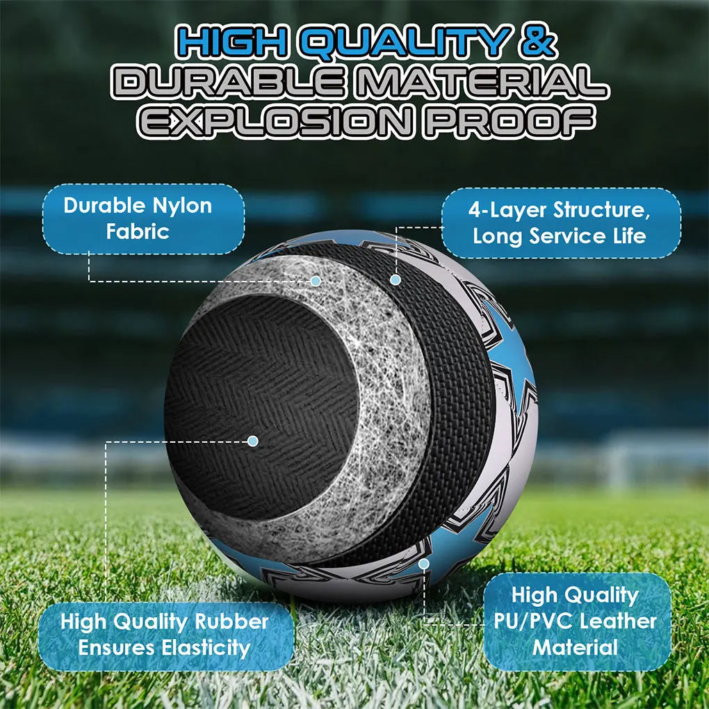 Professional Size 5 PVC Soccer Ball for Matches &amp; Training