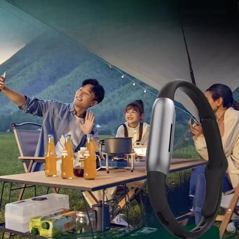 Браслет-репеллент от комаров Xiaomi с эфирным маслом, водонепроницаемый 