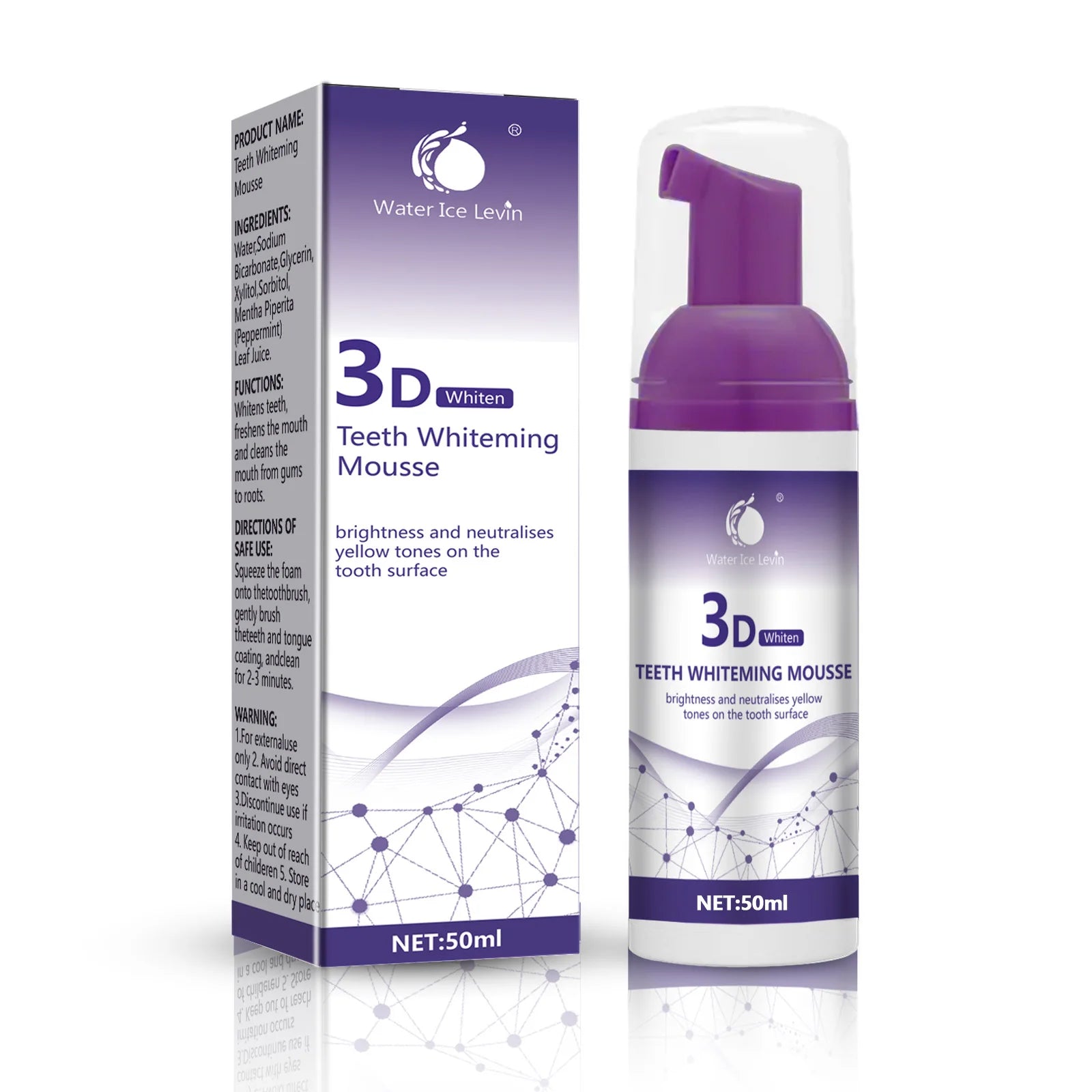 3D Mousse Toothpaste &ndash; Effective Teeth Whitening A bottle