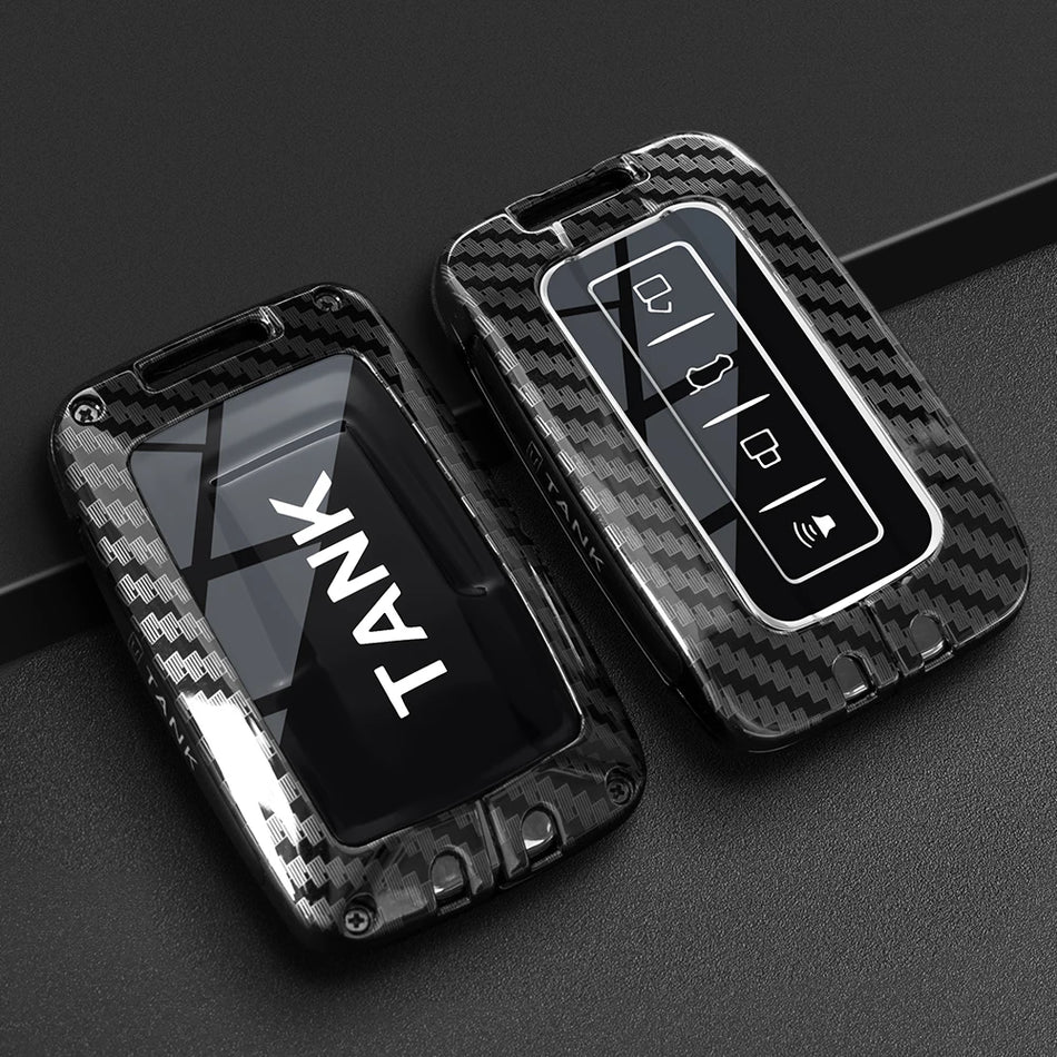 WEY Tank 300 and 500 Car Key Case Made of Galvanized Alloy, Shields Remote from Scratches and Wear
