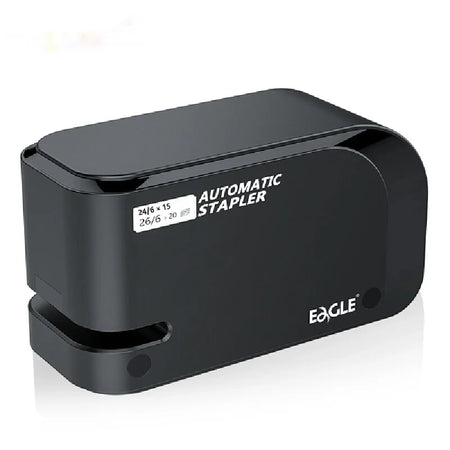 Automatic Electric Stapler - 20 Sheet Capacity, Dual Power, Free Staples