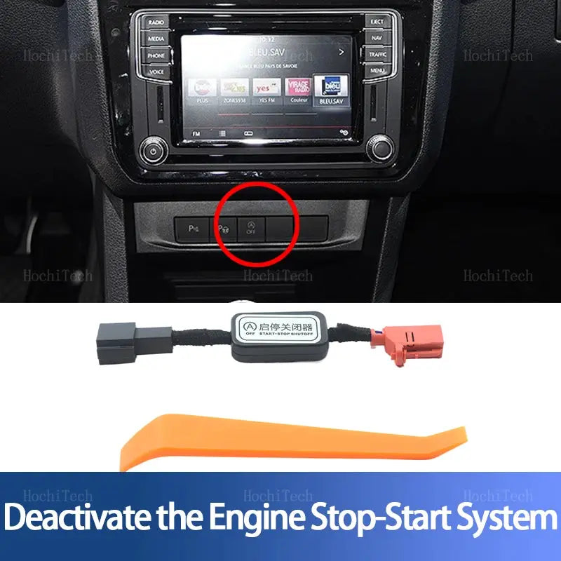 Automatic Start Stop Engine System off Eliminator Stop Start Canceller Plug Cable Memory For VW Caddy 2K Second Facelift 2015-19 by InterCyprus Trading Ltd