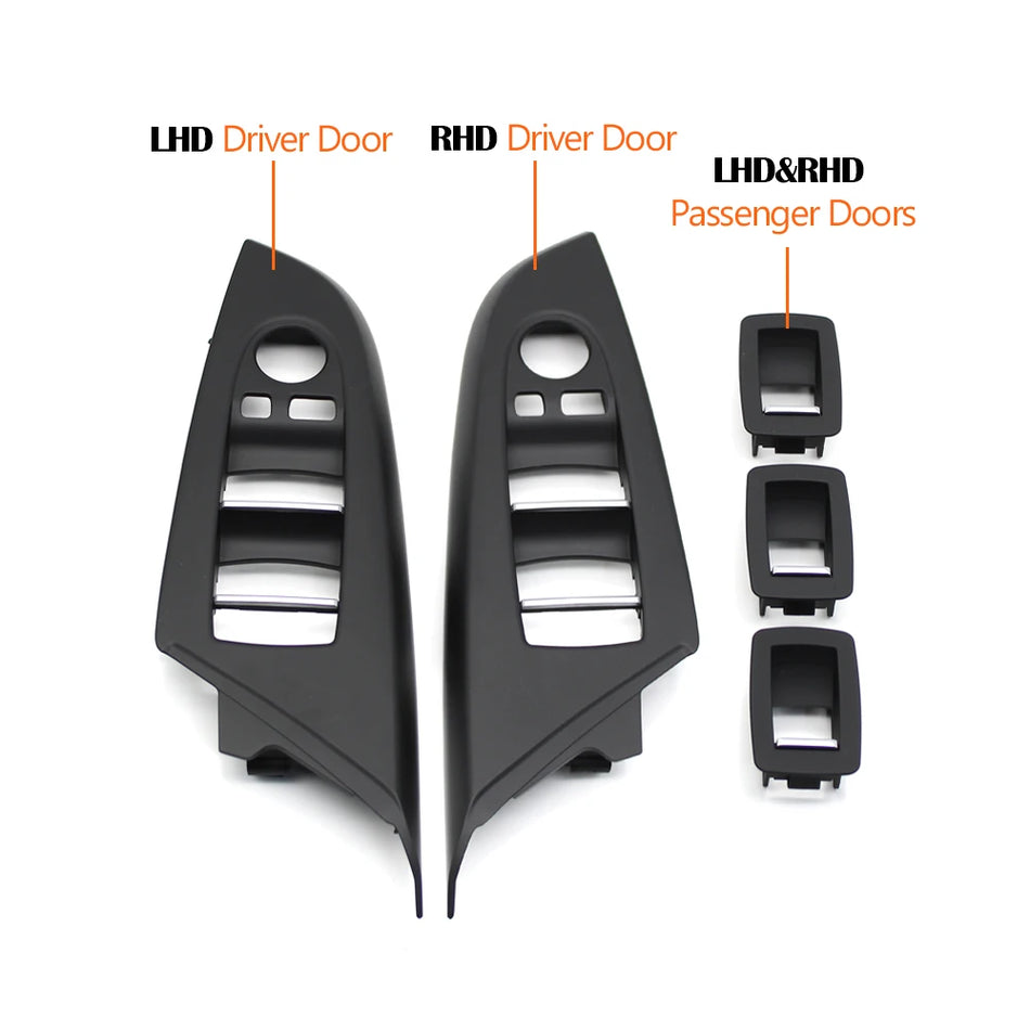BMW X3 F25 Door Window Lifter Switch Cover Armrest Panel, PC ABS
