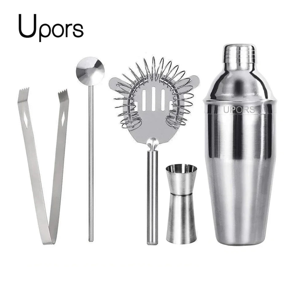 Upors Stainless Steel Cocktail Shaker - 550ML/750ML Premium Bartending Tool
