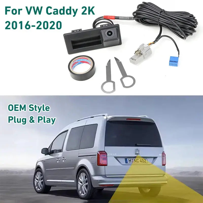 GreenYi CanBus Dynamic Car Rear View Backup Camera For VW Tiguan Skoda Octavia A7 5E Superb 3V Caddy 2K MIB OEM Stereo Plug&Play by InterCyprus Trading Ltd