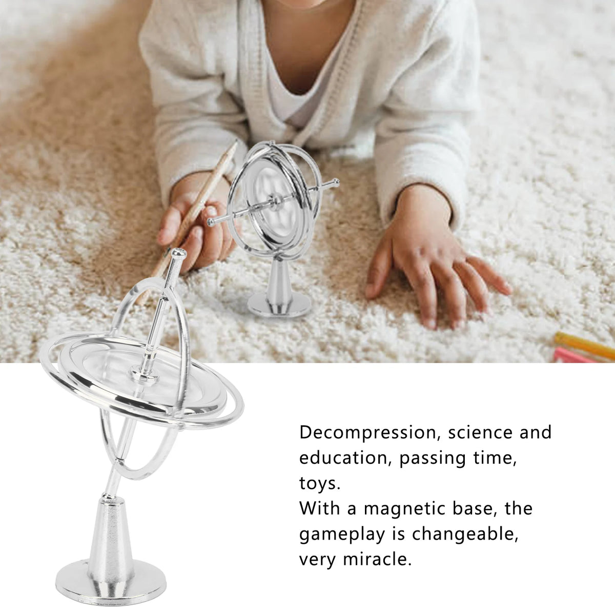 Anti Gravity Gyroscope &ndash; Educational Gift For All Ages
