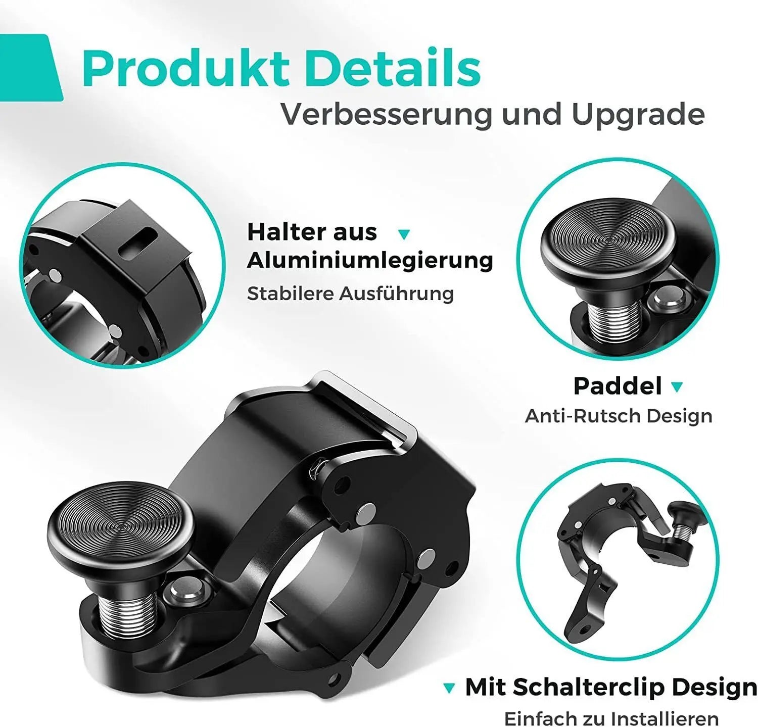 Compact Stainless Steel Bicycle Bell - 5 Vibrant Colours Available